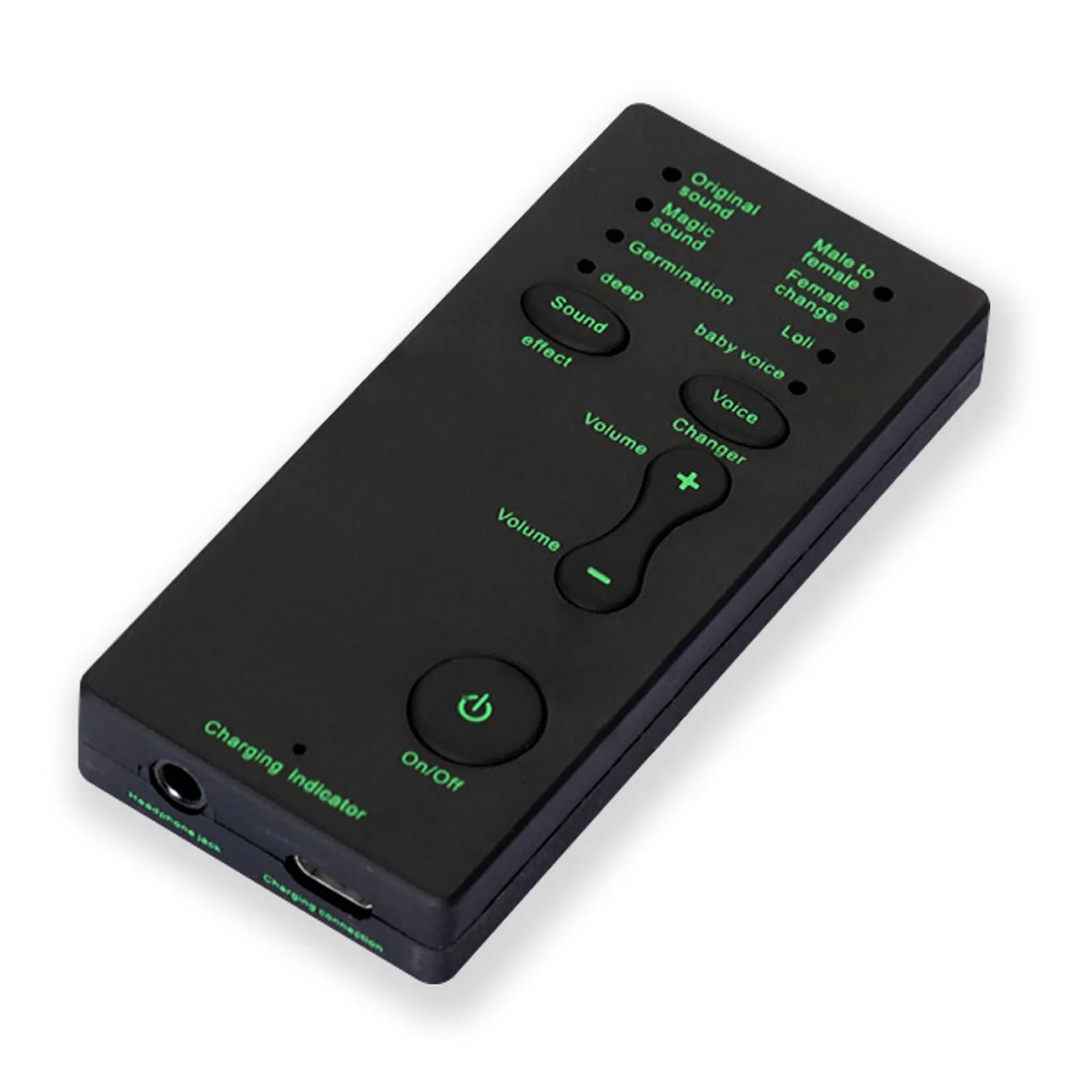 

Voice Changer Portable Voice Changer Device for Mobile Phone Tablets Computer