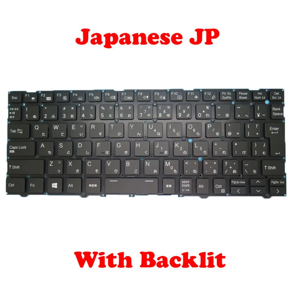 Клавиатура с подсветкой UK KR IN JP для Metabox Aer NV41PNJ NV41PNK NV40MK NV40ME NV40MJ Aer-X NV41RNC NV41RND NV41RNE