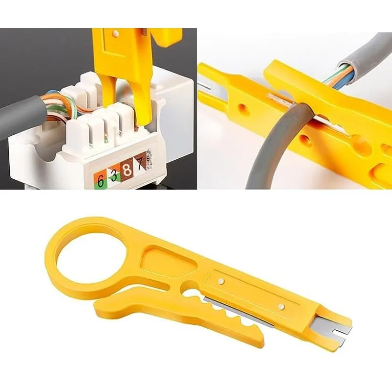 Профессиональный набор инструментов для обжима RJ45 складные плоскогубцы