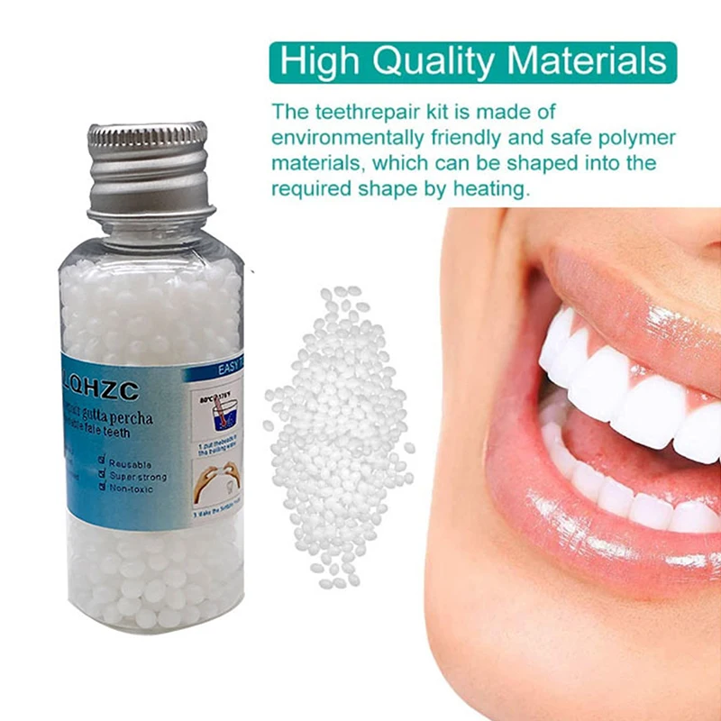 Falseteeth твердый клей фотоклей для зубов стоматологические зубы временные виниры и