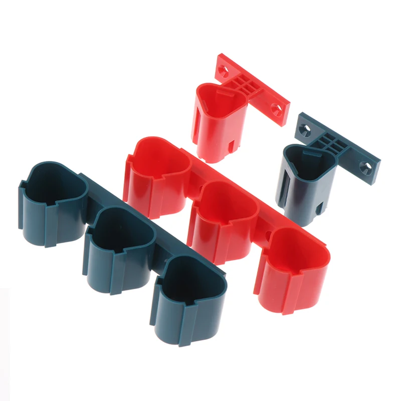 

Battery and Tool Storage Holder Kit Wall Mounted Rack Tools Batteries Fixed Battery Hanger