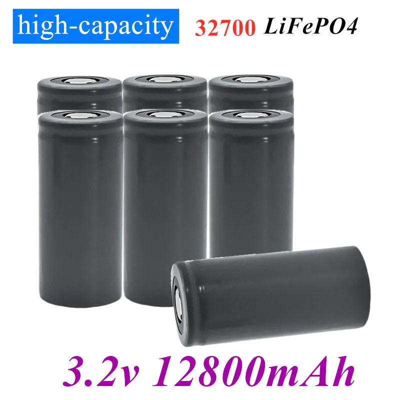 

2022 Free distribution in Korea 3.2V 32700 12.8Ah LiFePO4 Battery 35A Continuous Discharge Maximum 55A High power battery