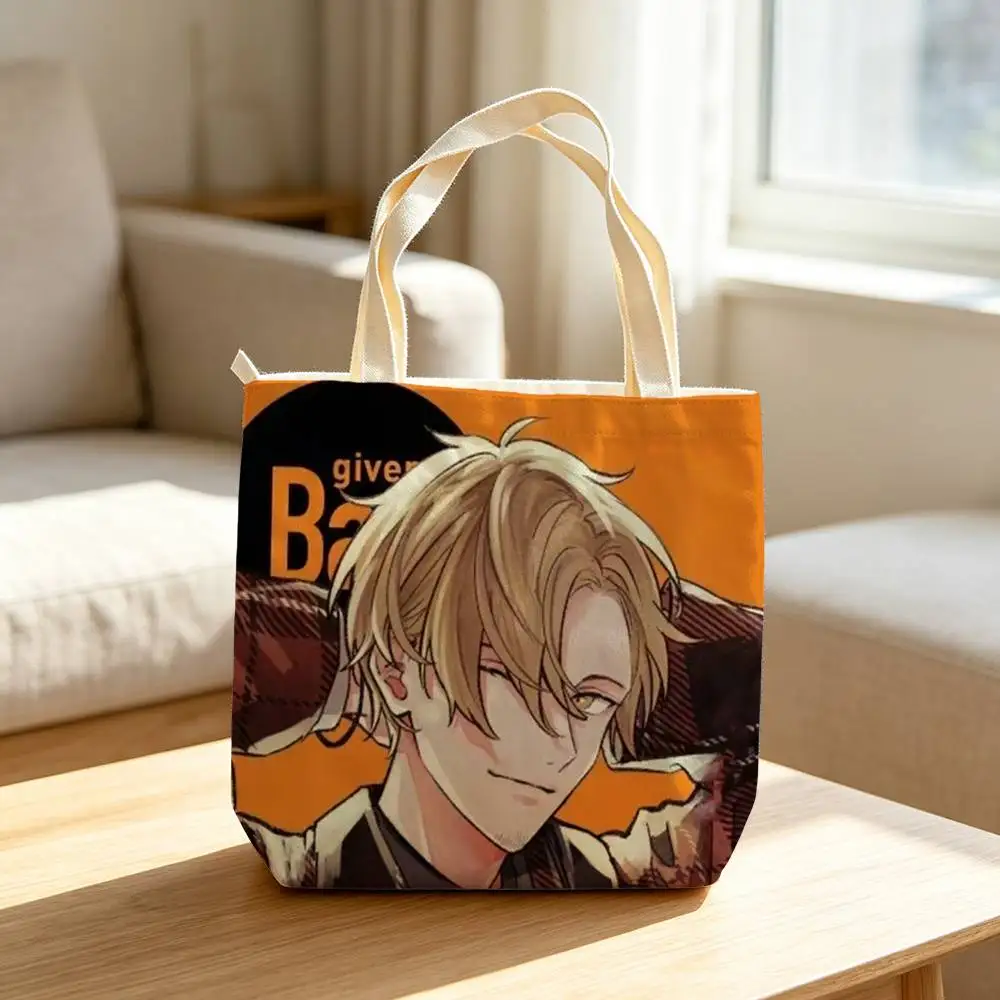 Фото Сумки для хранения Manga G-Given BoyLove. Водонепроницаемые холщовые сумки, подходящие для посещения занятий, походов за покупками, подарков и поездок на работу. №4