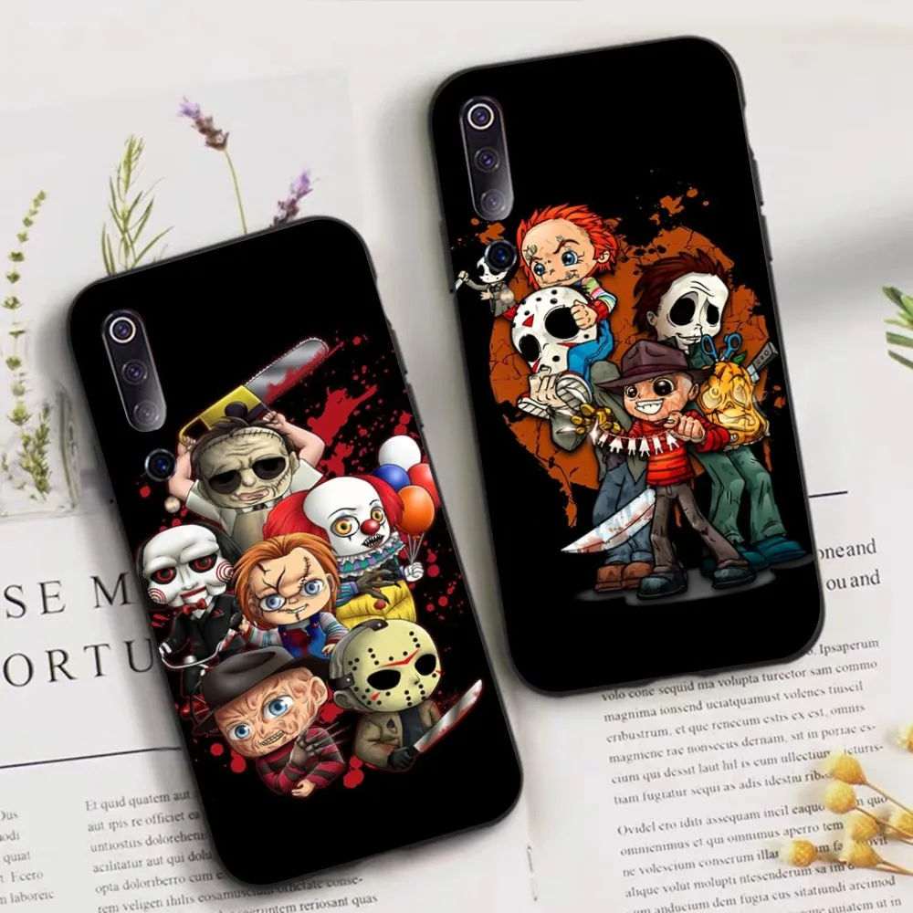 

Scary Horror Movie Face Masks Phone Case For Redmi Note 4 X 5 A 6 7 8 Pro T 9 Pro 9S 10 Pro 11 Pro 11S 11Epro PocoM3pro