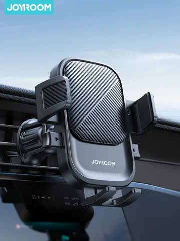 Joyroom Phone Holder Mount for Car Air Vent Hands-Free Universal Cell Phone Mounts 360° Rotation for iPhone 16 15 14 13 Pro Max