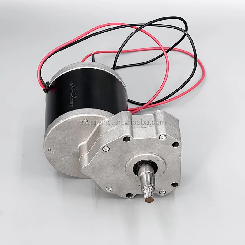 Фото Новинка! Электродвигатель для газонокосилки 350W 600W 800W DC 24V 12V, редукторный двигатель №1