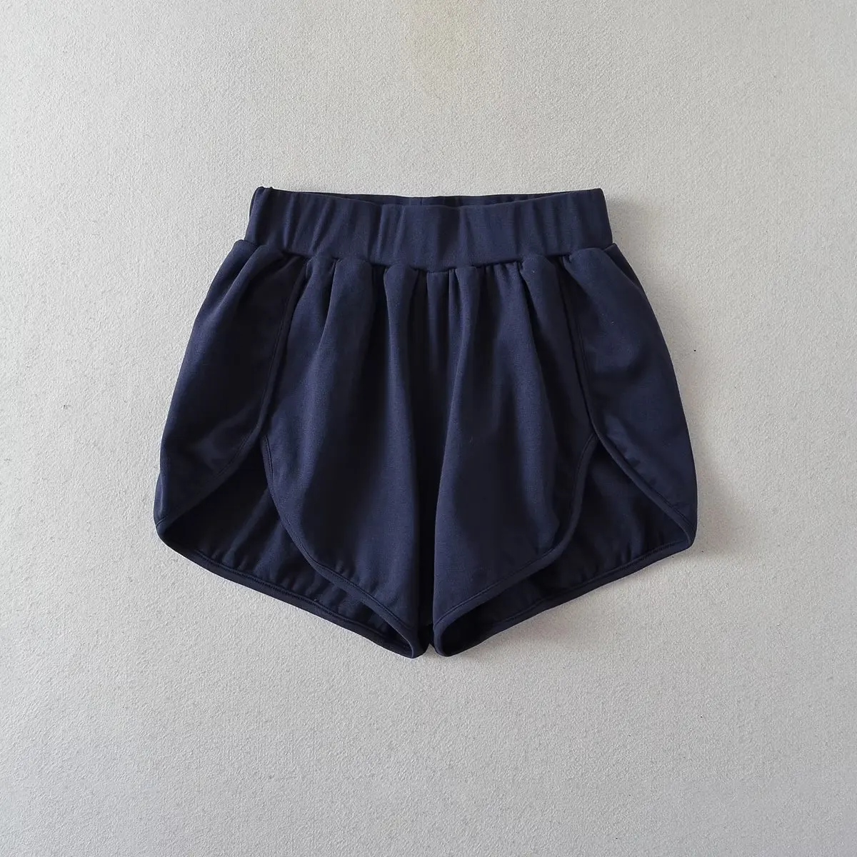 Maxdutti Fashion Blogger High Waist Loose Bodybuilding Bermuda American Retro High Street Harem Shorts  Women