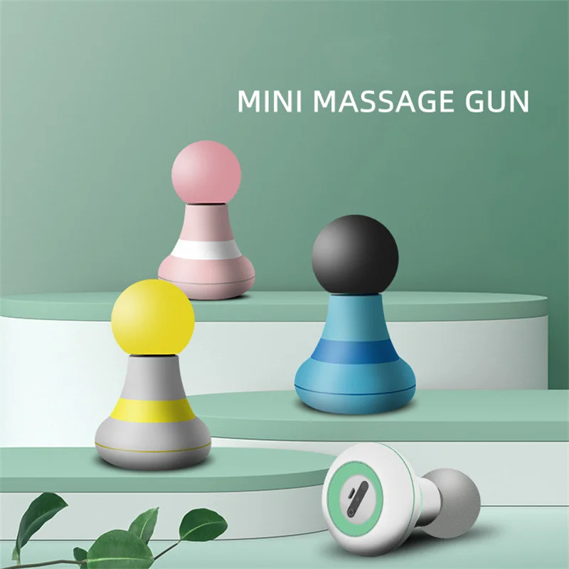 

Mini Massage Gun Fat Loss Fitness Massage Relaxer Fascia Gun Portable Relax Deep Tissue Neck Body Relaxation Massager