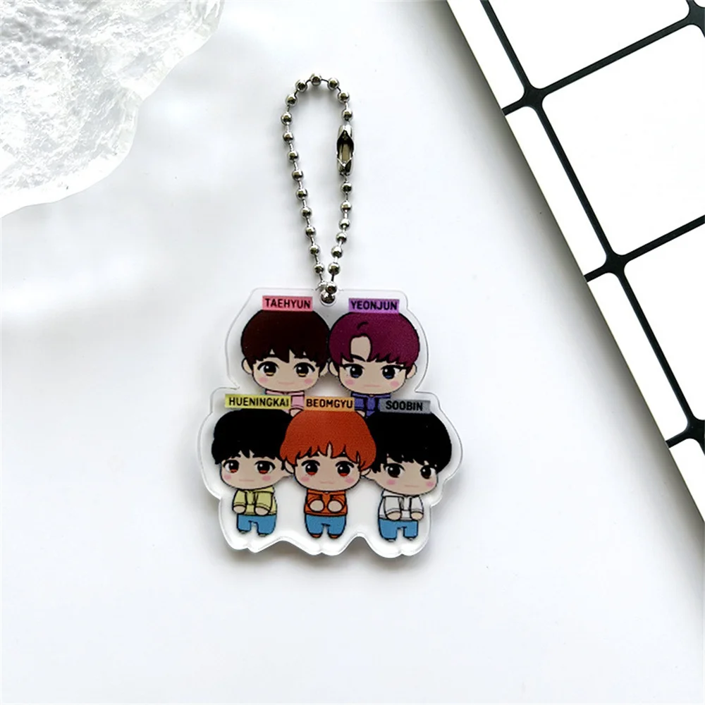 6 шт./набор брелок для ключей Yeonjun Beomgyu HUENINGKAI
