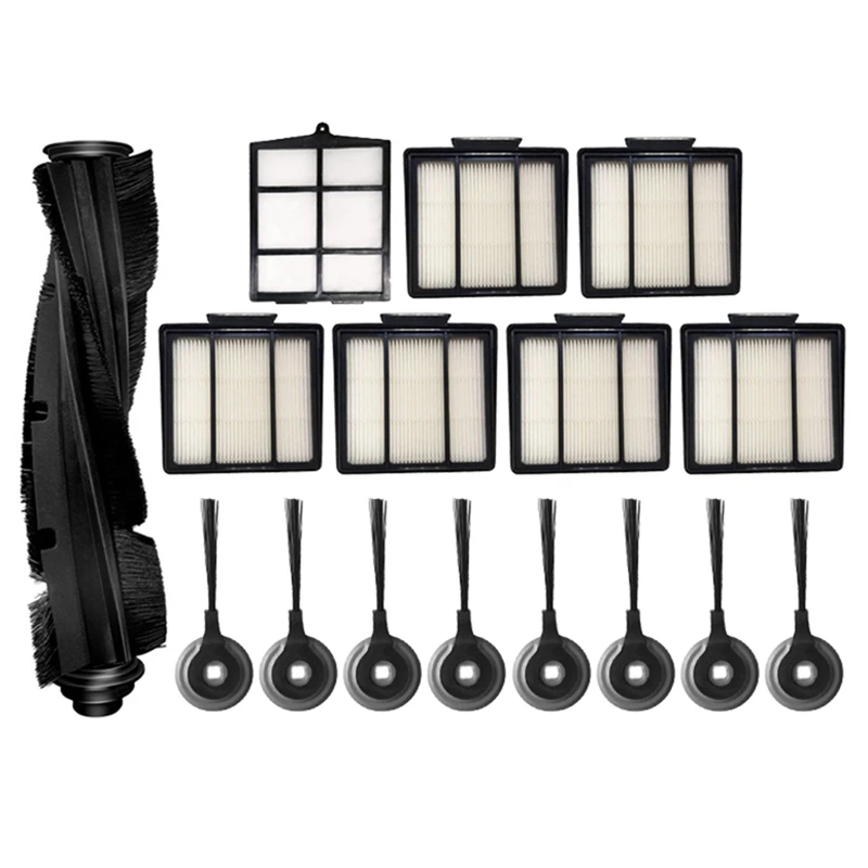 

EAS-Main Brush For Shark ION Robot Vacuum S87 R85 RV850 Vacuum Cleaner, Side Brushes ,HEPA Filters Robot Vacuums