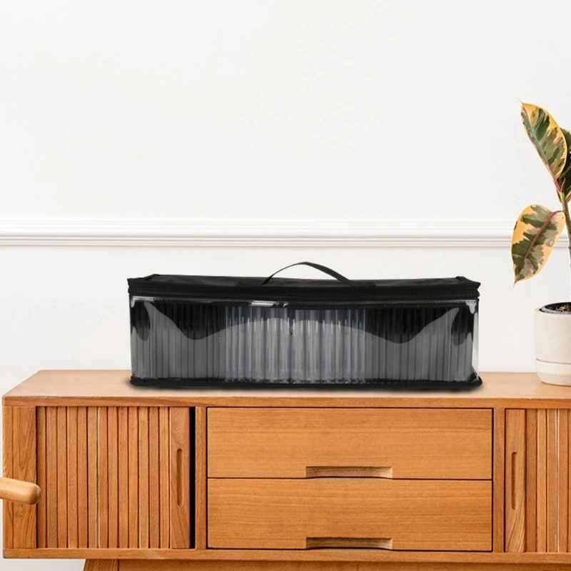 Сумки для переноски дисков прозрачная твердая сумка хранения из ТПУ ручка на