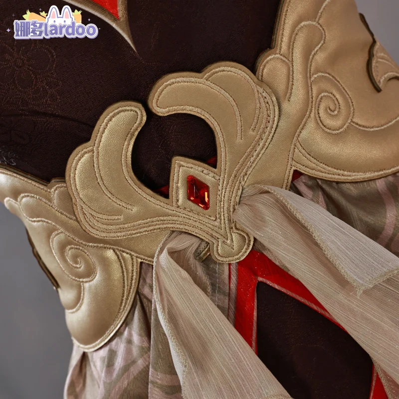 Hookai Star Rail fugue косплей костюм парик платье ingyun стрижка заколки хвост Xianzhou Luofu