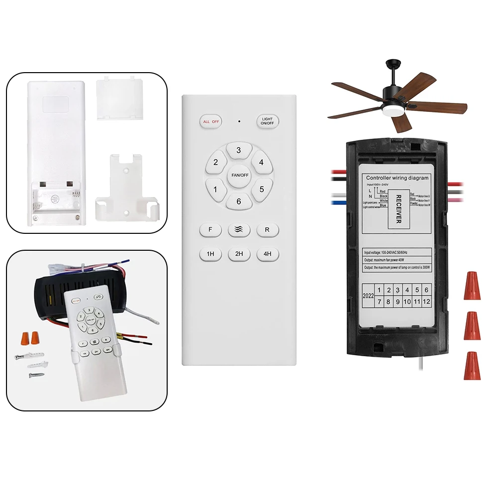 Потолочный вентилятор с регулируемой скоростью. Комплексный монтажный комплект