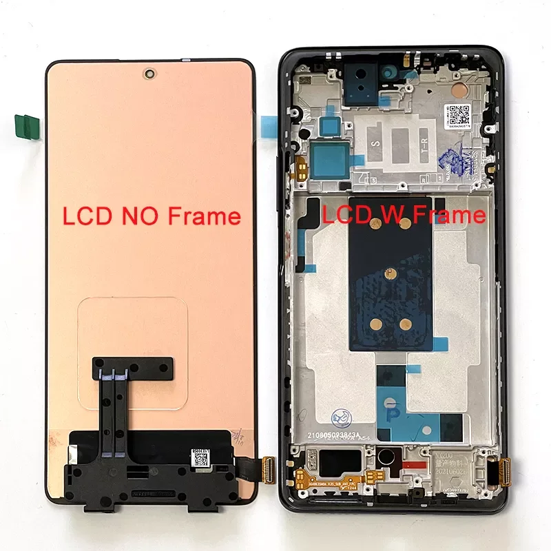 

ЖК-дисплей AMOLED 6,67 дюйма для Xiaomi 11T Mi11T, сенсорный экран с дигитайзером и рамкой для Xiaomi 11T Pro Mi 11T Pro, оригинал