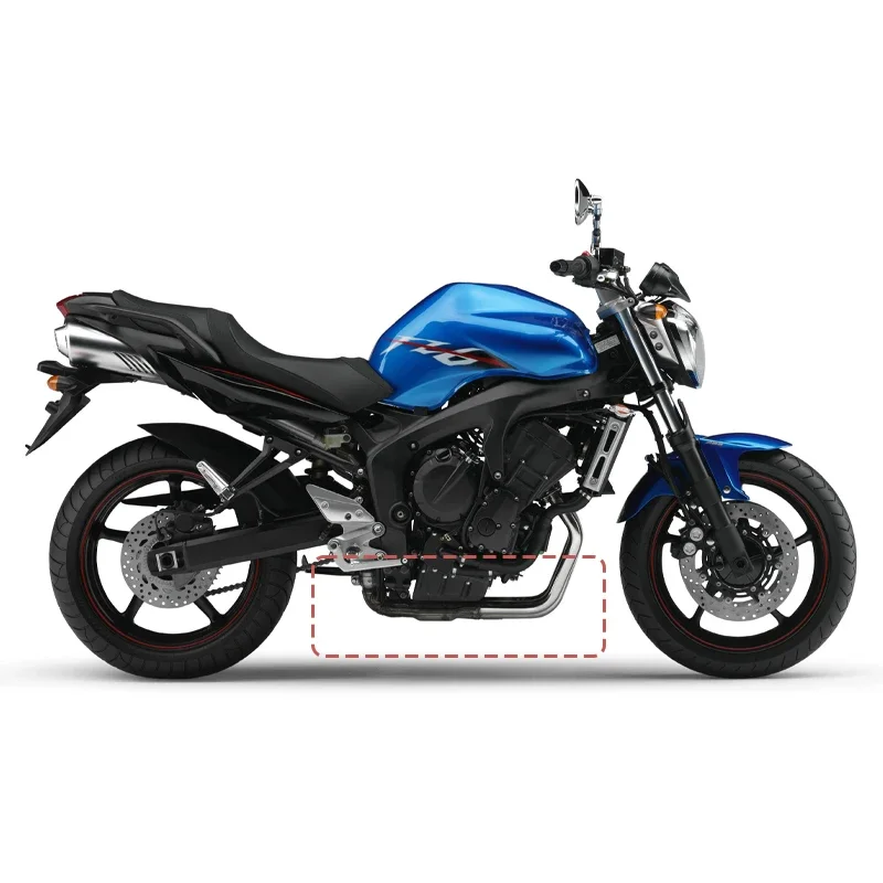Фото Нижний обтекатель (спойлер) Fazer 600 для мотоциклов Yamaha FZ6 FZ6N 6S S2 2004-2010 годов выпуска №2