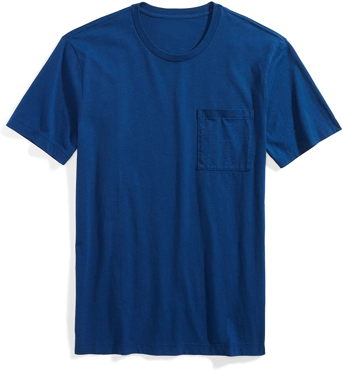 

Casual ladies blue cotton T-shirt