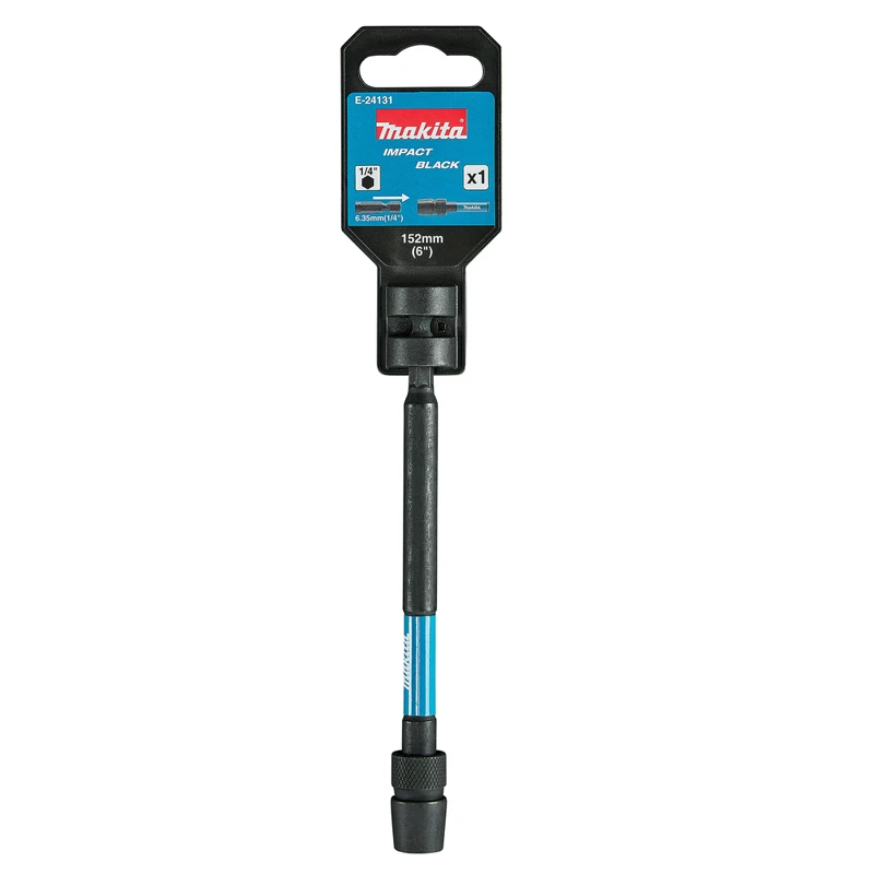 ПИТАНИЕ Makita E-24131 152 мм IMPACT черный 1/4 дюйма пакетная головка для биторепа