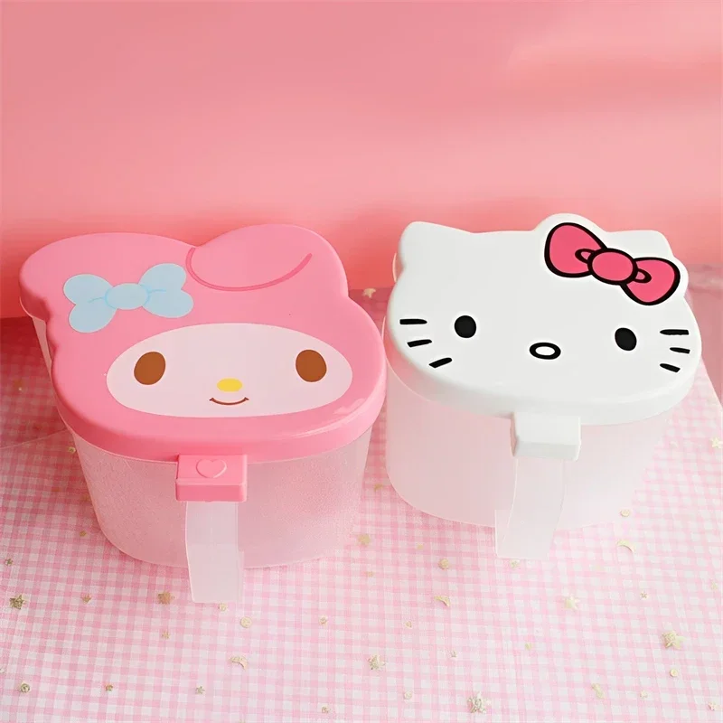 Sanrio Kawaii Hello Kitty банка для приправ мультфильм моя мелодия с крышкой кухонная