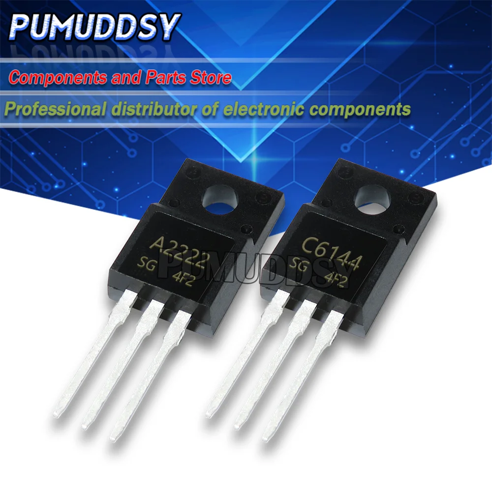 10 шт. 2SA2222 2SC6144 5 шт. A2222 + 5 шт. C6144 IC лучшего качества ИС