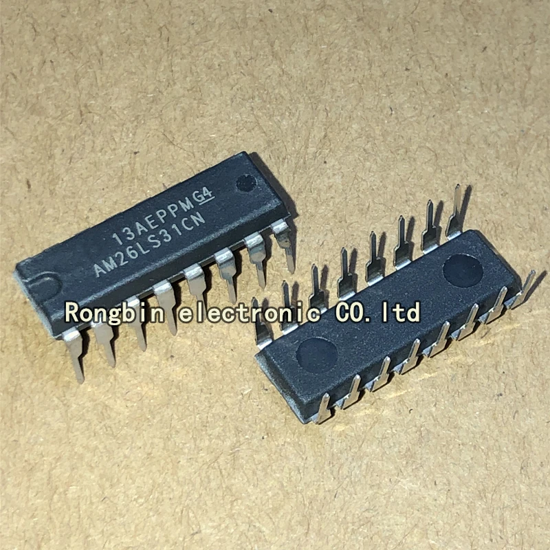 

2PCS NEW AM26LS31CN DIP-16 line driver transceiver chip