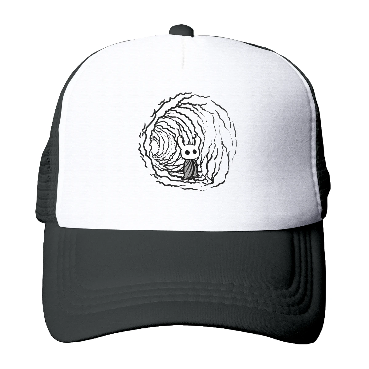 

Cartoon Trucker Hats Hollow Knight Silksong Mesh Net Baseball Cap For Men Women Hip Hop Snapback Caps Streetwear