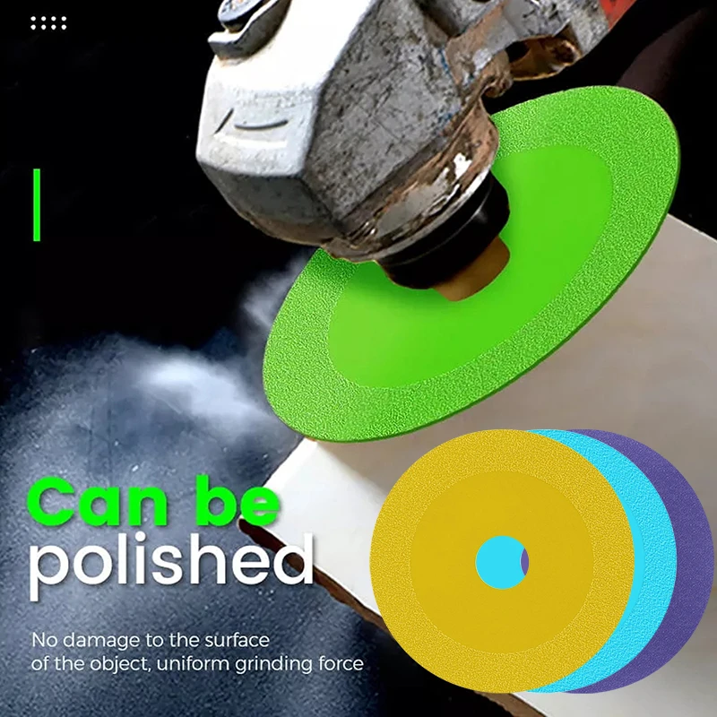 

Glass Cutting Disc 100mm Diamond Marble Saw Blade Ceramic Tile Jade Special Polishing Cutting Blade Sharp Brazing Grinding Disc