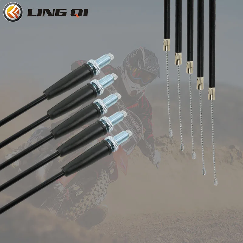 LINGQI гоночный мотоцикл от 820 мм до 1300 прямая головка дроссельная заслонка