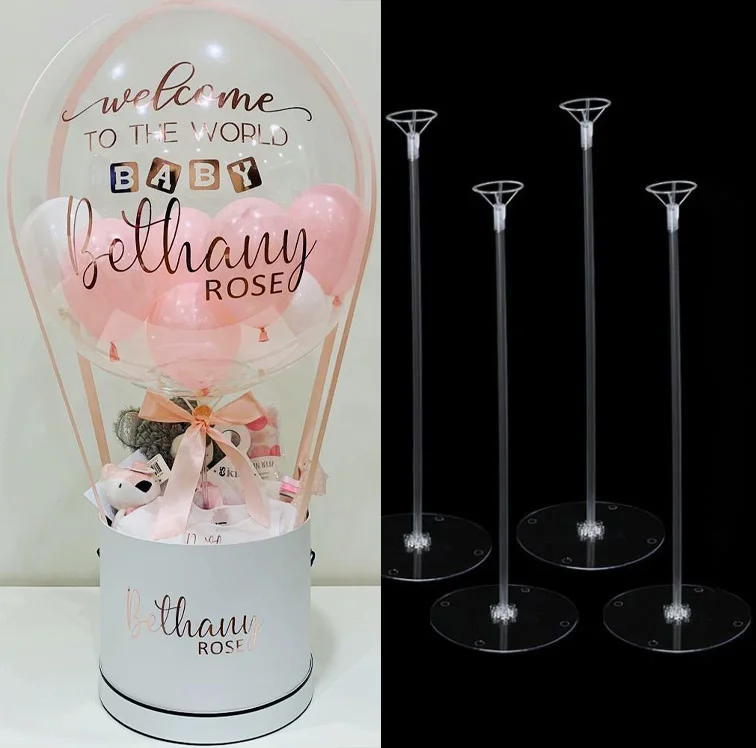 Подставка для воздушных шаров сделай сам