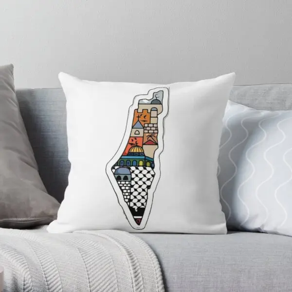 

Palestine Printing Throw Pillow Cover Decorative Wedding Fashion Fashion Office Comfort Throw Sofa Home Pillows not include