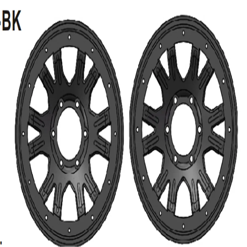 

Hongnuo HNR H9901 6S 1/8 монстр-Трак, Радиоуправляемая машинка с большой ногой, обод колеса, фонарь, шестигранное колесо, с блокировкой из бисера