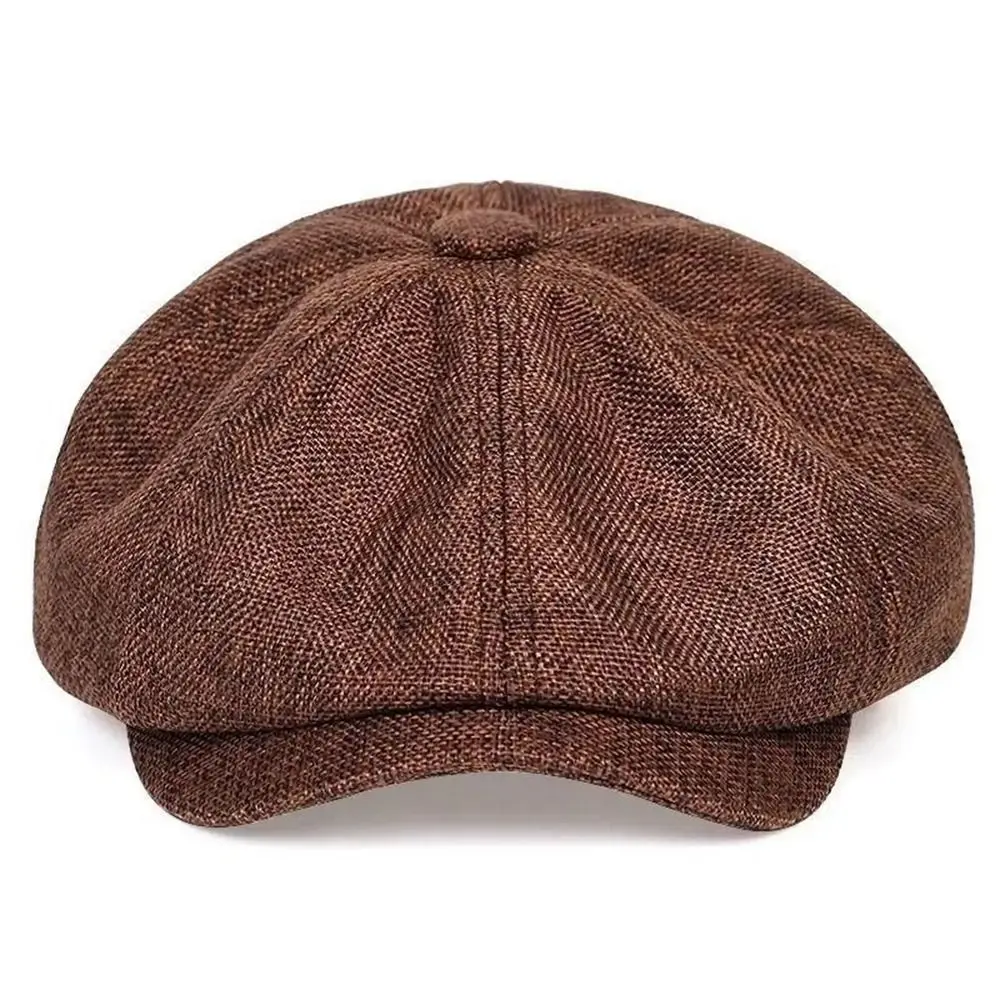 

British Style Peaked Cap Autumn Winter All-match Painter Hat Women Cap Men Berets Korean Style Hat Vintage Berets