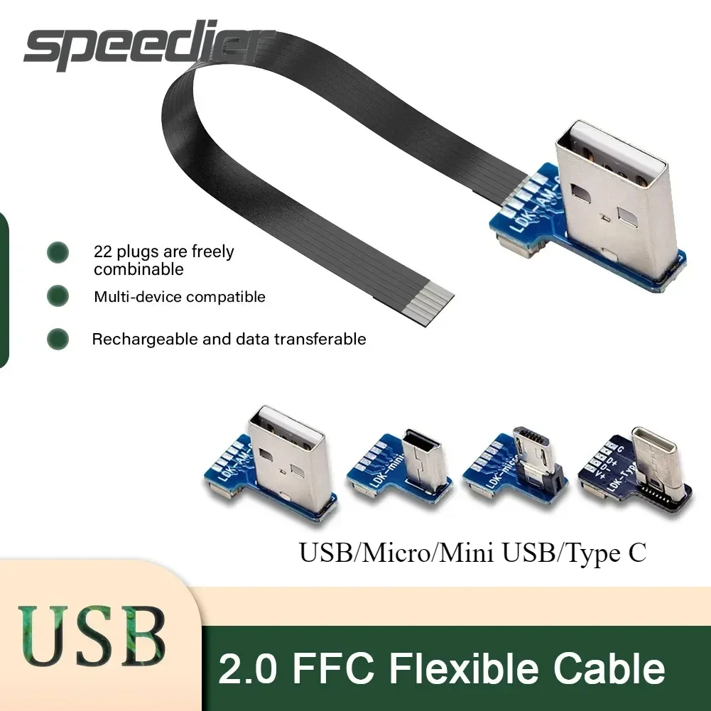 USB 2.0 Data Micro Type-C мини-локоть USB-разъемы для телефона