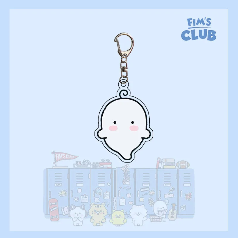 Kpop FIM'S CLUB альбом мультяшный брелок YUNJIN CHAEWON EUNCHAE периферийные акриловые