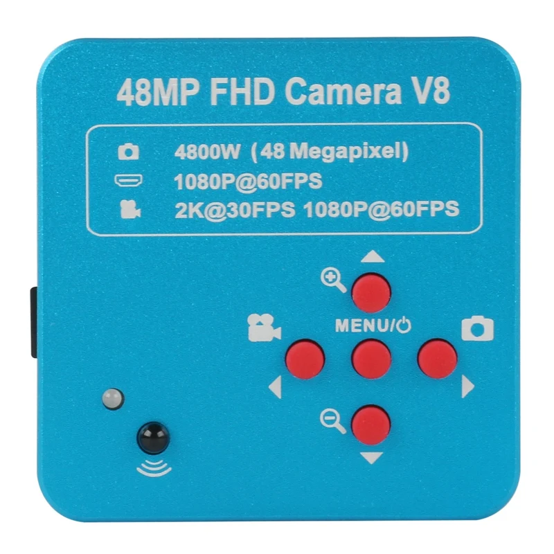 

60FPS 48MP HDMI-Compatible Industrial Electronic Digital Video Microscope Camera Magnifier For Phone PCB Repair