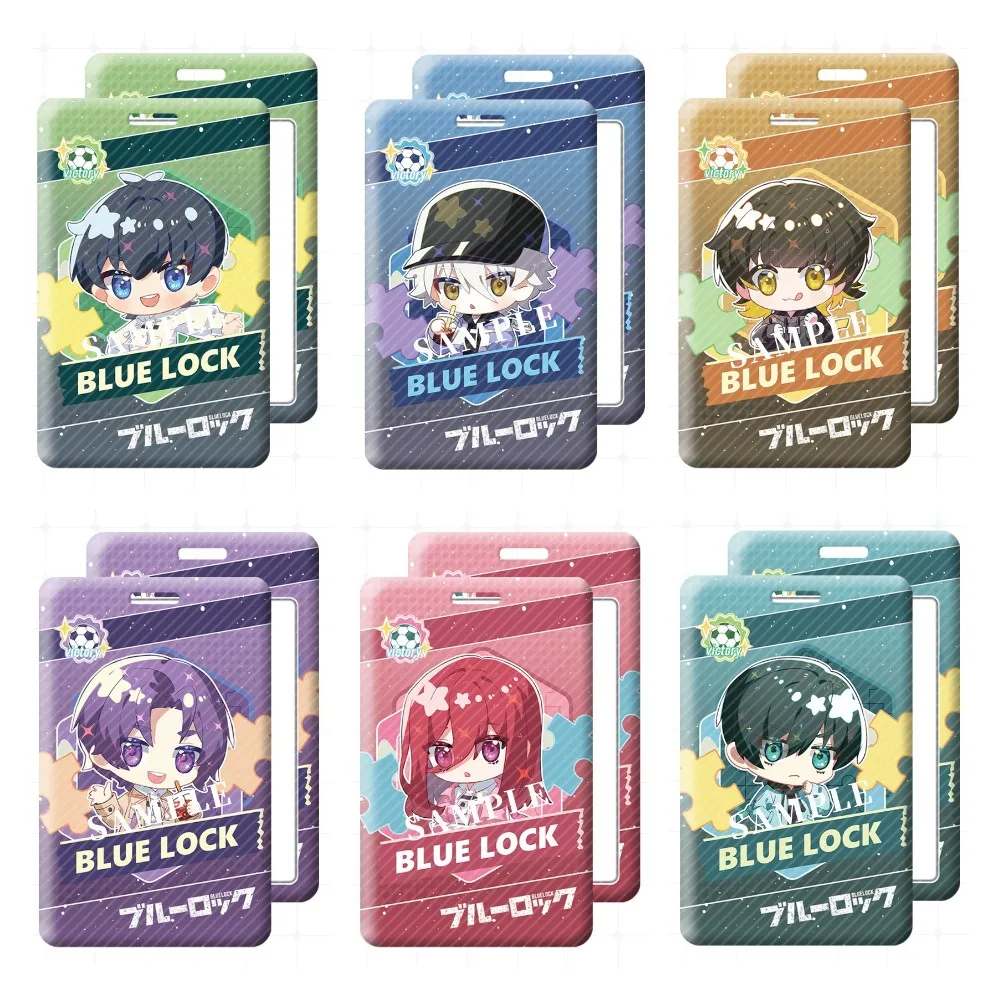 

Anime BLUE LOCK Figures Isagi Yoichi Abs Student Id Bus Bank Card Holder Keychains Card Case Cover Box Pendant Decor Fans Gift