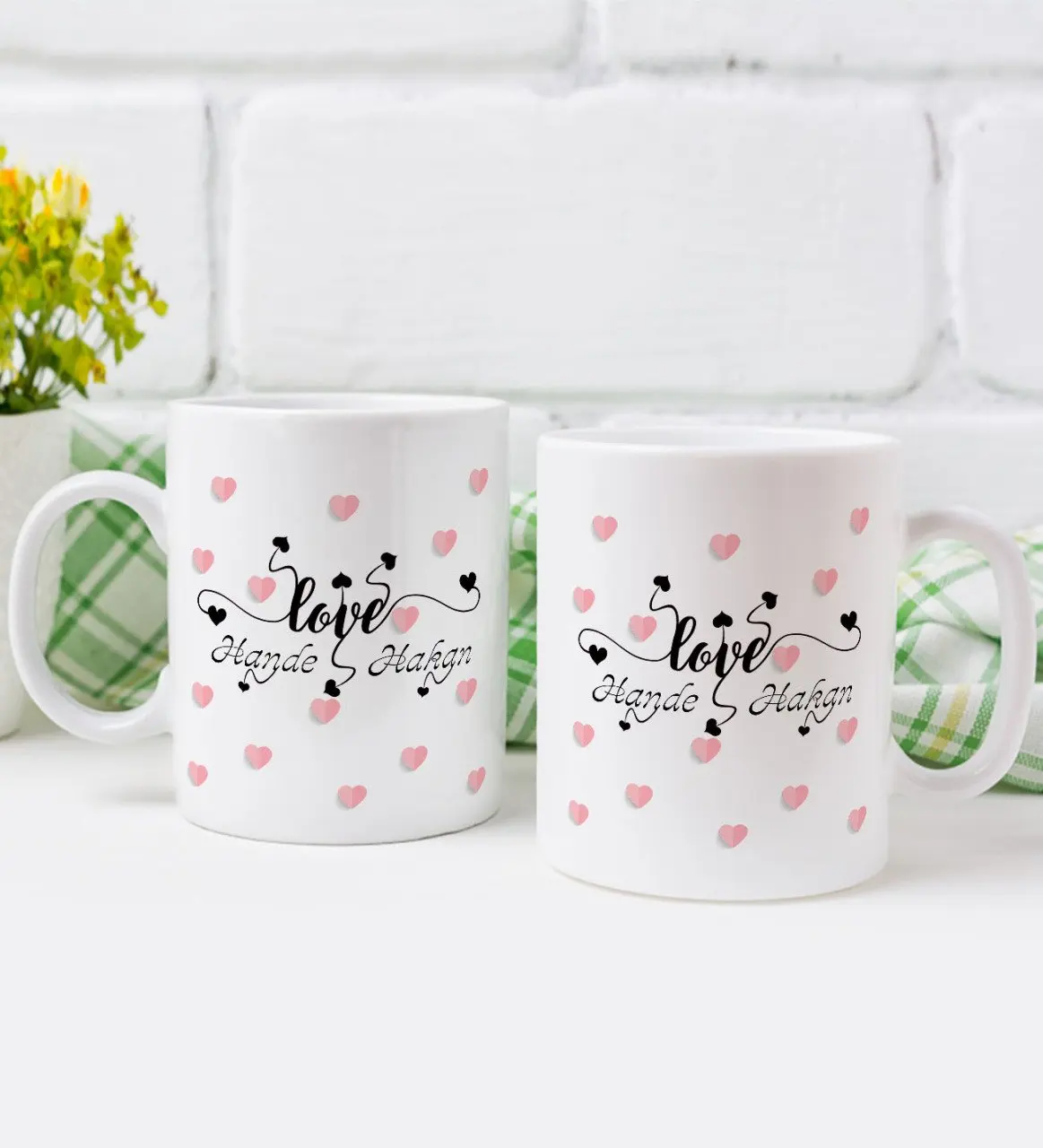 

Индивидуальный дизайн на День святого Валентина двойная кружка