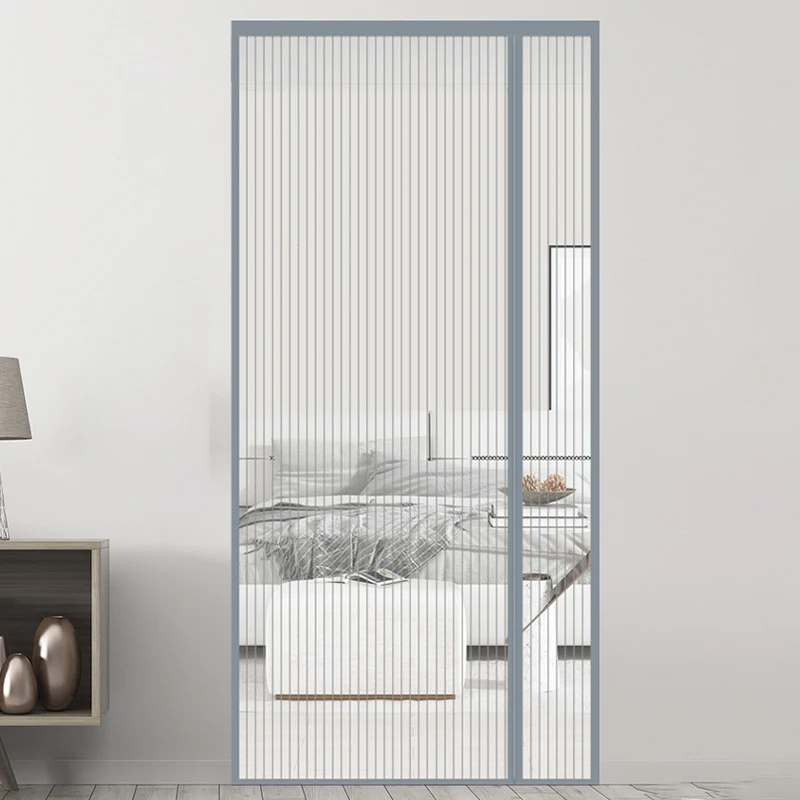 

Mosquito Close Exterior Mesh For Prevent Anti Balcony Proof Curtain Door Bug Automatic Mosquito Curtain Magnetic Screen Fly