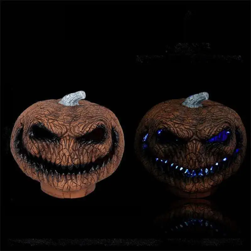 

Funny Pumpkin Head Durable Easy To Carry Does Not Hurt The Eyes Convexity Atmosphere Of Terror Halloween Props Ghost Light Props