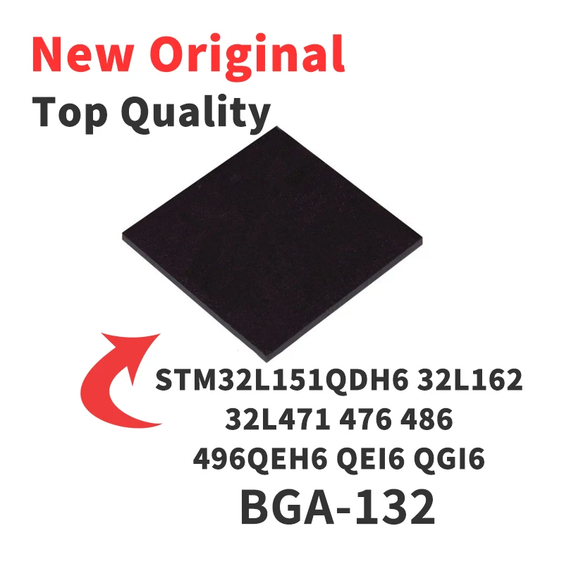 STM32L151QDH6 STM 32L162 32L471 STM32L 476 486 496QEH6 QEI6 QGI6 BGA132 Chip IC Brand New Original