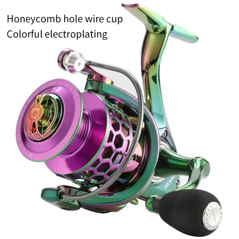 Новинка 1000 Рыболовная катушка 6000-5 2 металлическая спиннинговая EVA с рукояткой