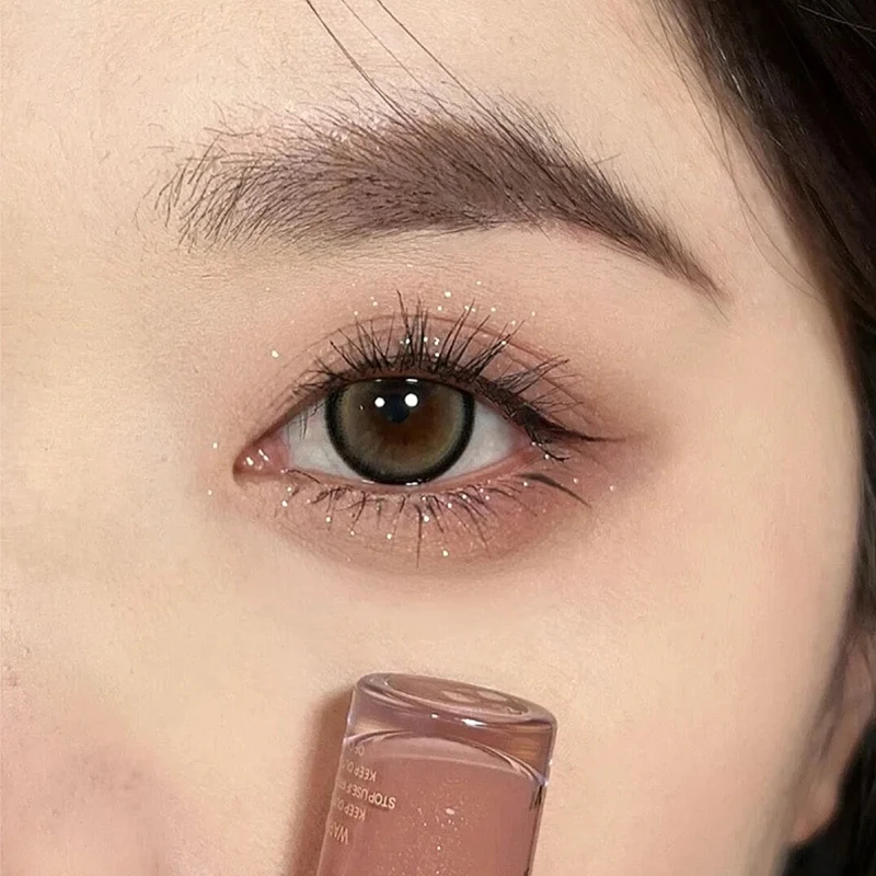 

Nude Liquid Eyeshadow Brown Contour Stick Glitter Fine Shimmer Blush Lying Silkworm Makeup Waterproof Lasting Women Cosmetics