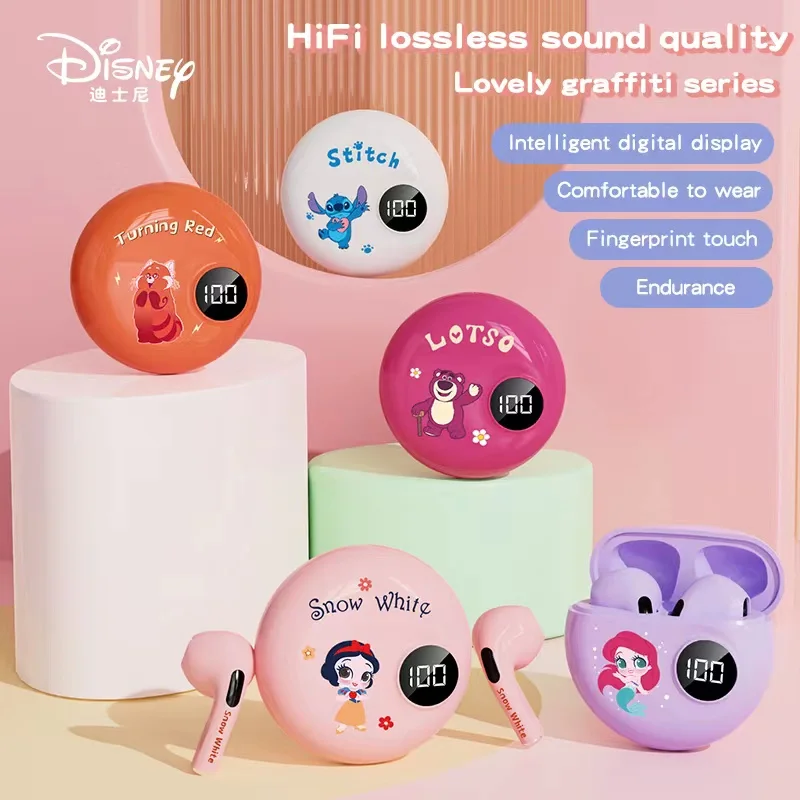 

New Disney Headphone Universal Wireless Bluetooth Headset 5.3