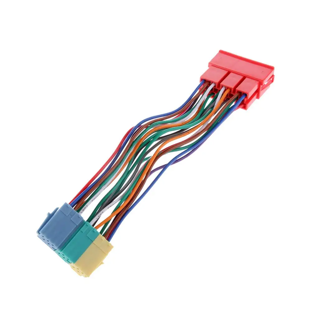 

20Pin Block Adapter Wiring Harness Connector CD Changer Cable forSkoda