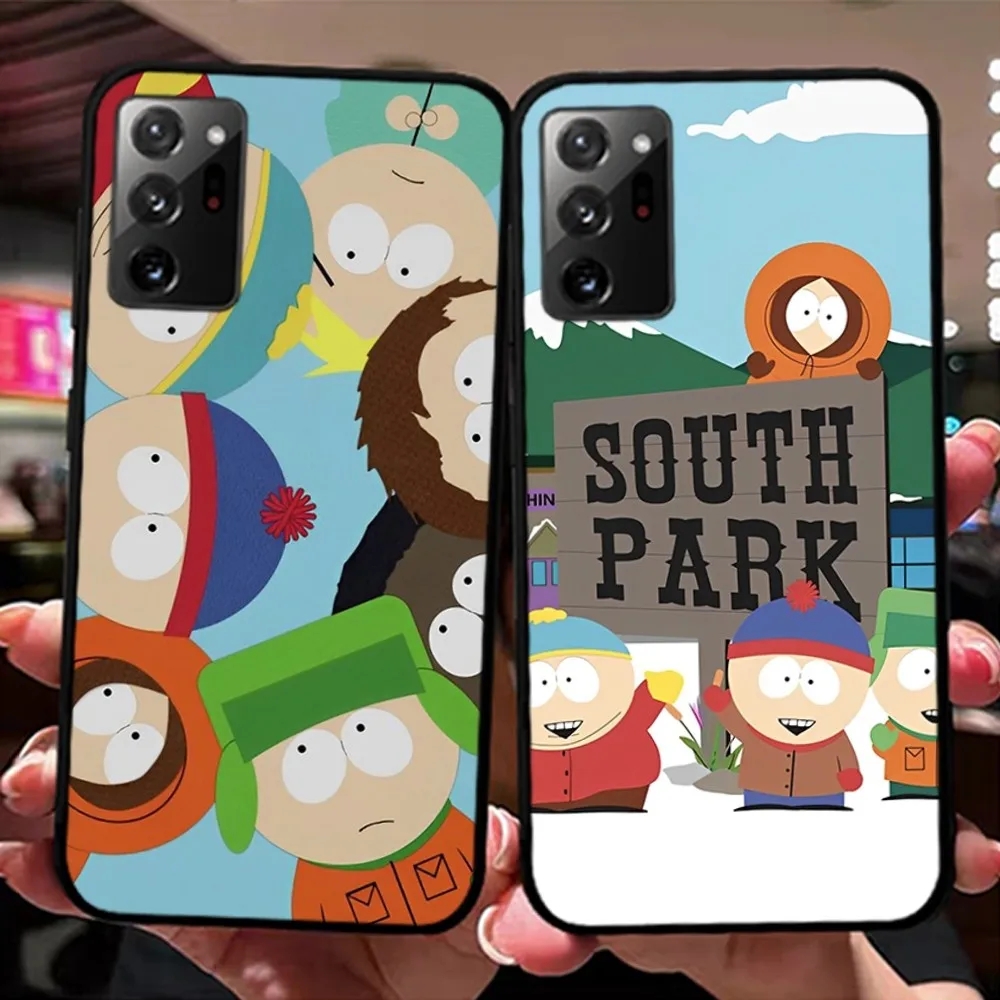 

funny-South-Park-Cute Phone Case For Samsung Note 8 9 10 20 pro plus lite M 10 11 20 30 21 31 51 A 21 22 42 02 03