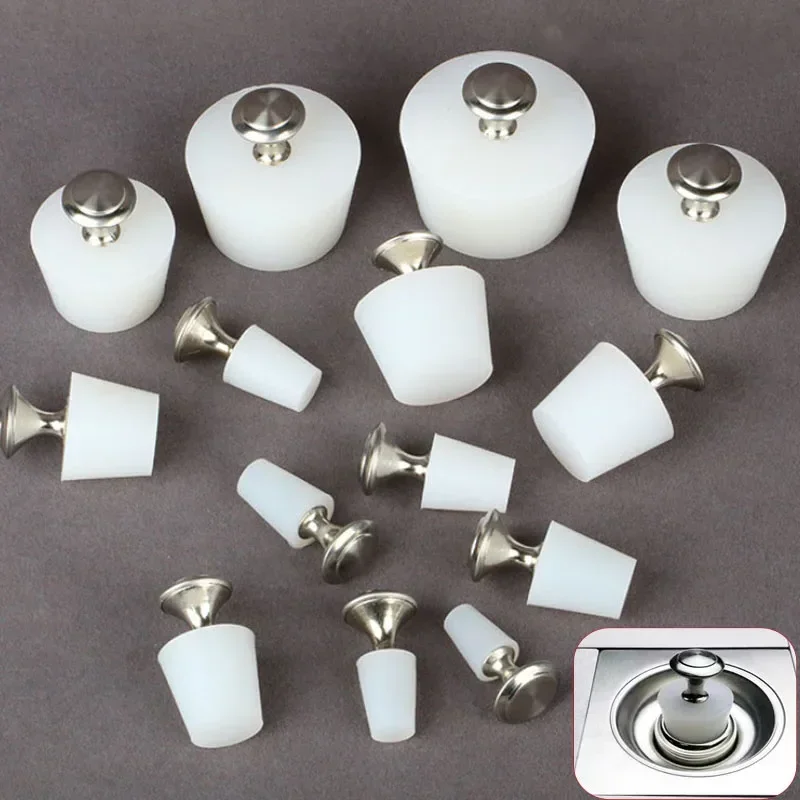 Силиконовая пробка для труб с ручкой трубы антивозвратная слива воды в полу