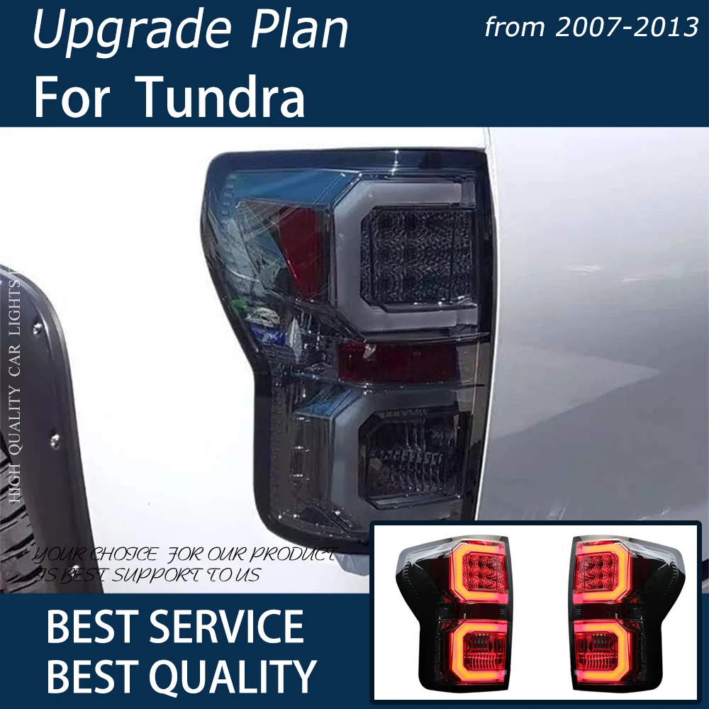 

Автомобильные фары для Tundra 2007-2013 годов выпуска, Автомобильный задний фонарь в сборе, обновленный дизайн, Лидер продаж, аксессуары для сигнальных ламп