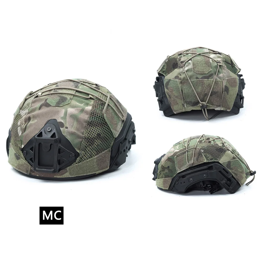 Tactics Helmet Cover Skin Camouflage Cloth Wendy Tactical Helmet Protective Cover