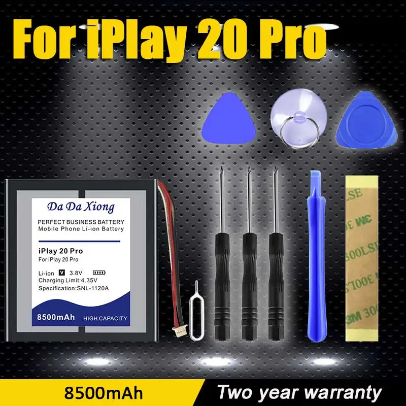 

Аккумулятор высокой емкости 8500 мАч для планшета CUBE ALLDO CUBE iPlay 20 Pro батарейки для ПК