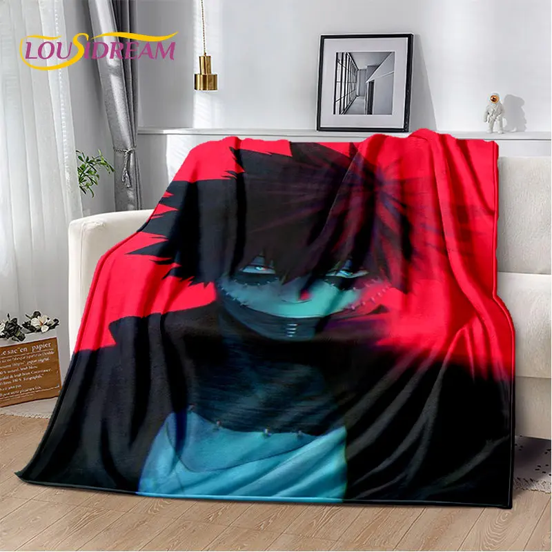 

Anime My Hero Academia Cartoon Soft Plush Blanket,Flannel Blanket Throw Blanket for Living Room Bedroom Bed Sofa Picnic Cover 3D
