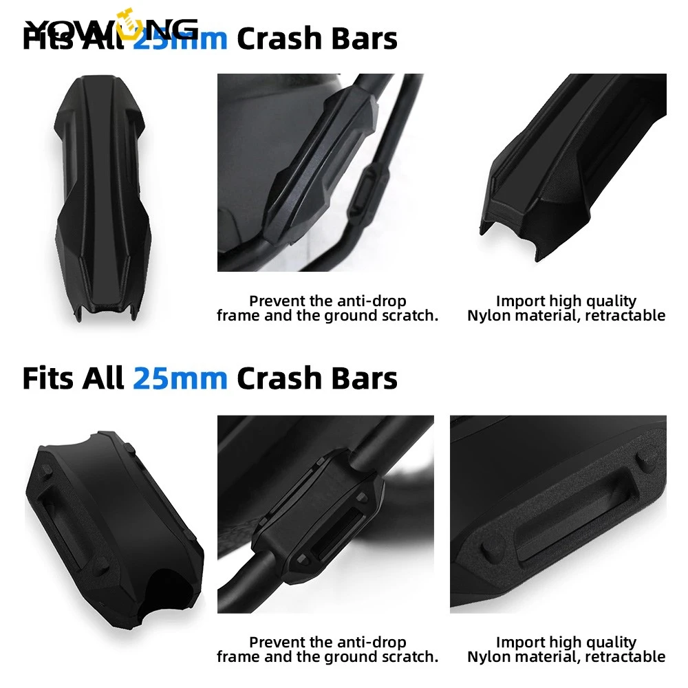 Для Aprilia SHIVER/GT CAPONORD 1200 SHIVER 750 900 мотоцикла 25 мм защита двигателя бампера